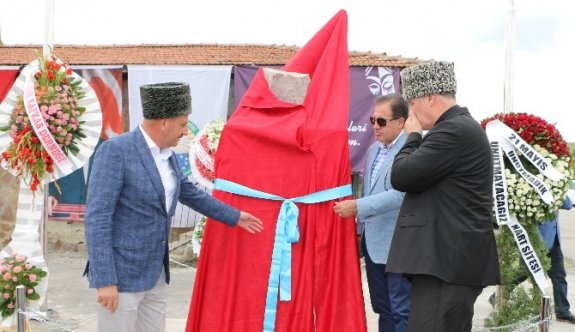 ’Çerkes Sürgünü Anıtı’ Gölbaşı’nda Açıldı