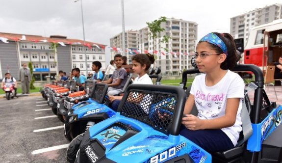 Çocuk Trafik Eğitim Parkı’nda İlk Etkinlik Gerçekleştirildi