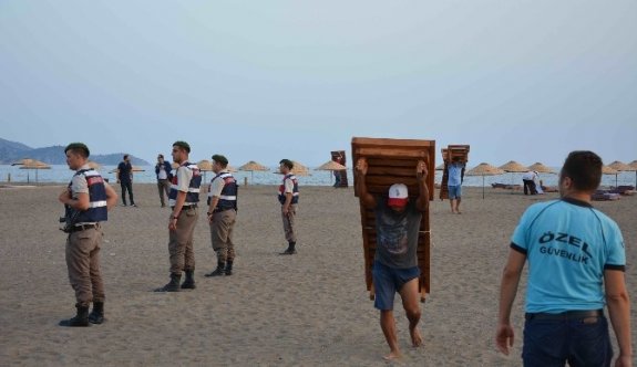 Dalçev, İztuzu Plajından Tahliye Edildi