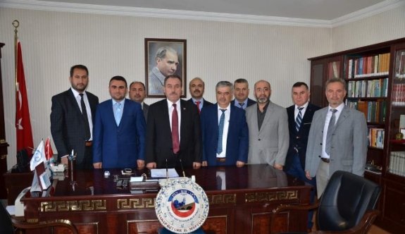 Din-bir-sen’den Müftü Öztürk’e Ziyaret