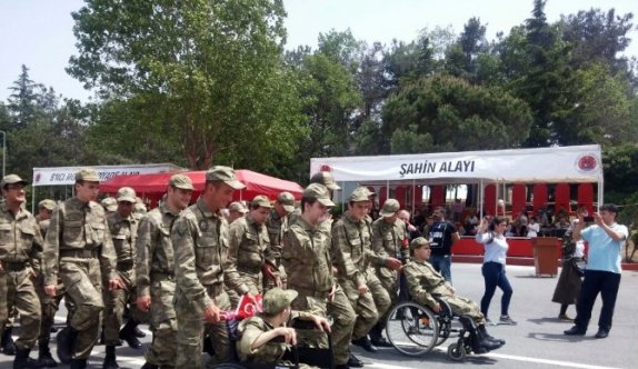 Engelli Gençler Hasdal’da Vatani Görevini Yaptı