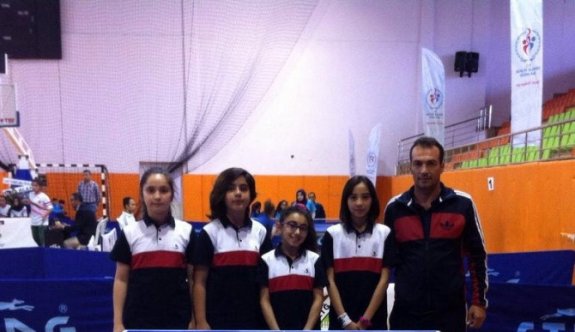 Küçük Kız Ve Erkek Masa Tenisi Bölge Şampiyonası