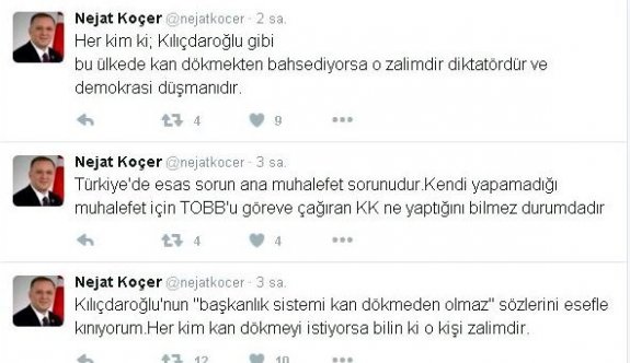 Milletvekili Koçer’den, Kemal Kılıçdaroğlu’na Tepki