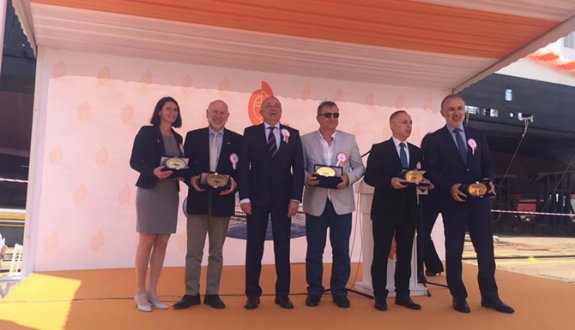 Norveç&#039;li Firma FJORD1 AS İçin İnşa Edilen Feribot, Ada Tersanesinde Denize İndirildi