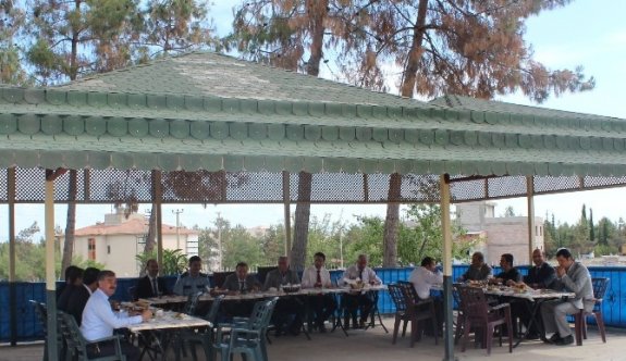 Samsat’ta Görev Yapan Kurum Amirleri Biraraya Geldi