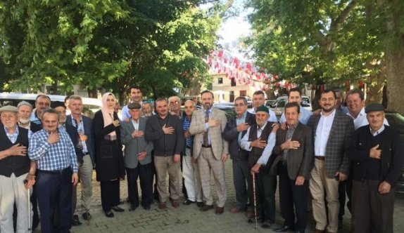 AK Partili Vekiller 4 Bin Dekar Alanı Sulayacak Tesisi Yerinde İnceledi