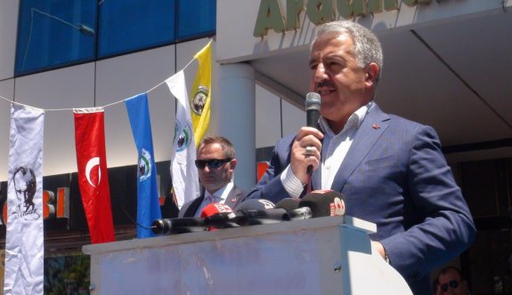 Bakan Arslan'ın Ardahan temasları