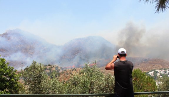 Bodrum alevlere teslim oldu