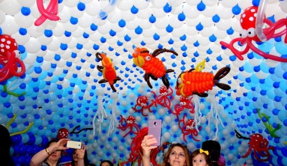 Deniz Altı Balon Dünyası Erzurum’da