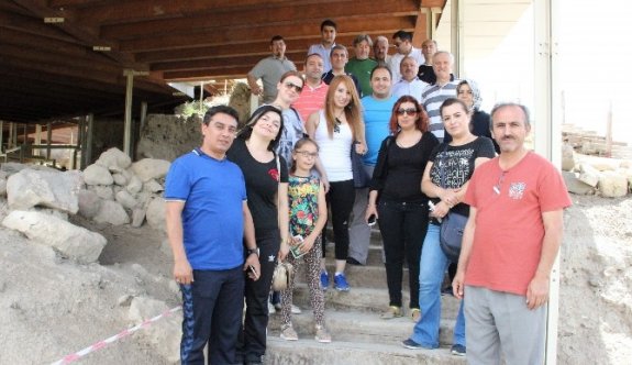 Gazeteciler, Tarihi Yapıları İnceledi