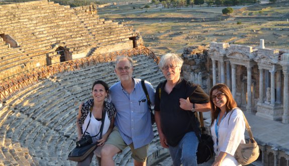 İtalyan gazeteciler Güney Ege'deki antik kentleri gezdi