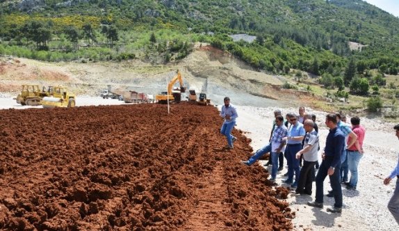 Özgür İkizce Barajında İncelemede Bulundu