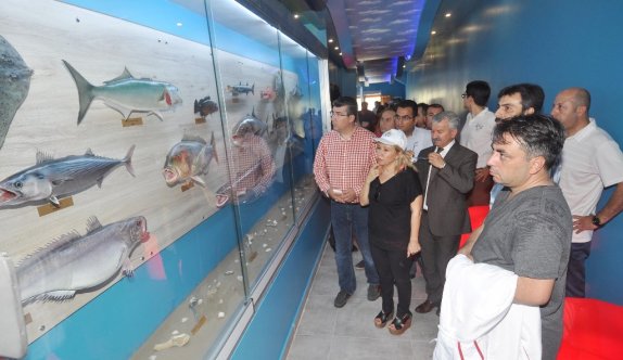 Tank Çıkarma Gemisi’nde balık müzesi açıldı