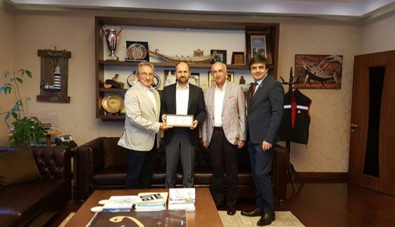 TMOK’tan Şehir Hatları Genel Müdürü’ne Ziyaret