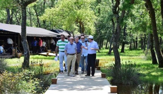 Türçev Yetkilileri Kuş Cenneti’ni Gezdi