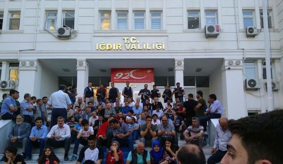 Iğdır’da halk sokağa indi