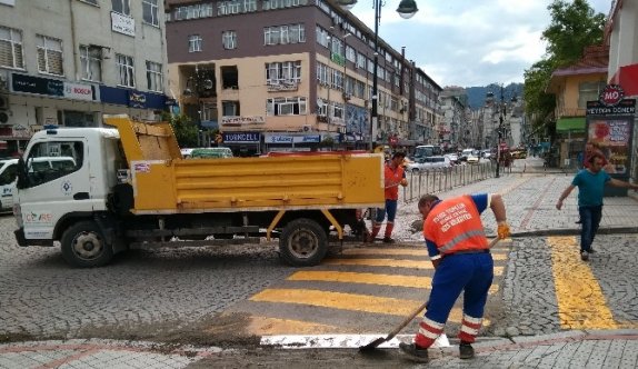 Rize’de şiddetli yağış hayatı olumsuz etkiledi