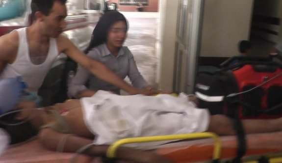 Serinlemek isterken elektrik akımına kapıldı