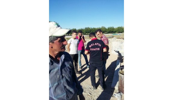 Su kuyusunda mahsur kaldı