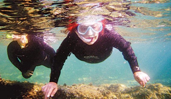 Yüzerek gezilen sualtı cenneti