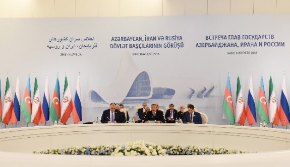 Azerbaycan, Rusya ve İran Üçlü Zirve’de buluştu