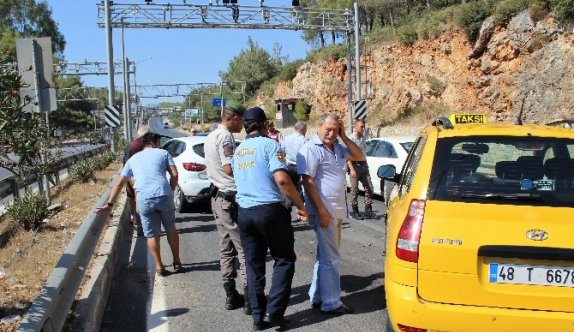 Bodrum’da trafik kazası 2 yaralı