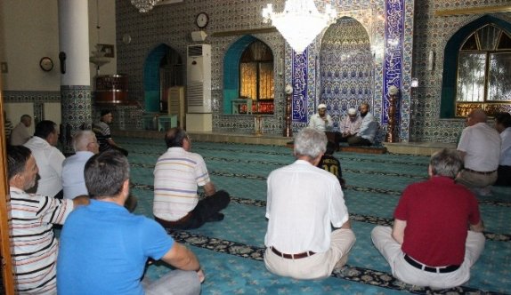 Bursa’da yaşayan Eğridere’liler  demokrasi şehitleri için mevlüt okuttu