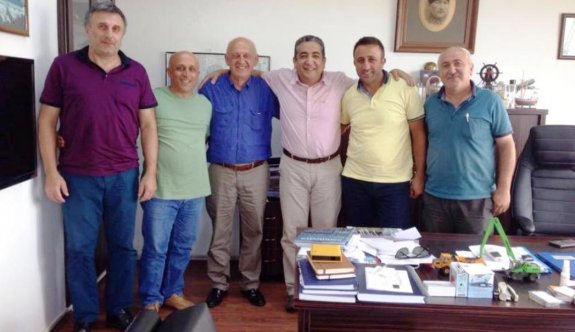 Hopa Belediye Başkanı Hopaport&#039;u Ziyaret Etti