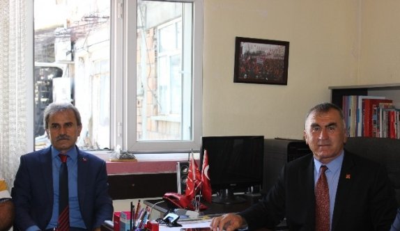 MHP Osmancık Teşkilatından CHP’ye Geçmiş Olsun Ziyareti