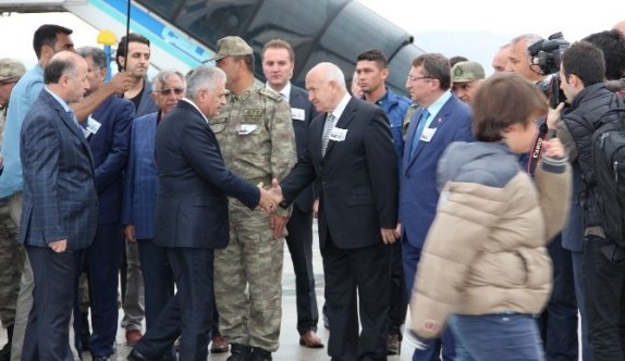 Başbakan Binali Yıldırım Erzurum’da