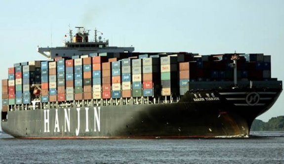 Dev Konteyner Şirketi Hanjin Shipping İflasın Eşiğinde