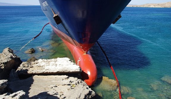 Dümende stajyer mi vardı? Saffet Bey gemisinden yeni fotoğraflar...