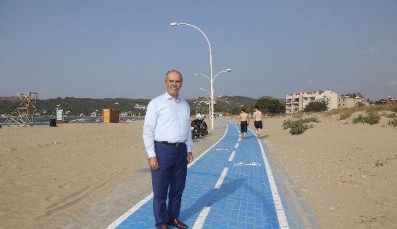 Esence sahilleri Büyükşehir ile pırıl pırıl