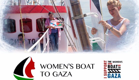 Gazze yolunda kadın gemisi