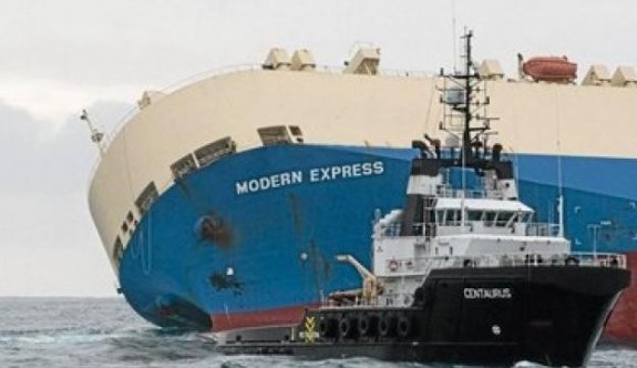 Modern Express adlı araba gemisi Aliağa&#039;da sökülecek