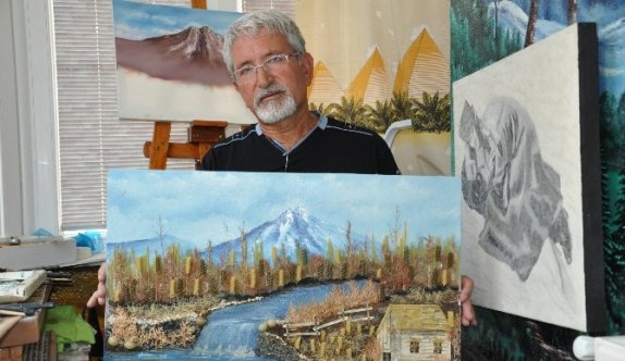 (Özel Haber) Renk körü ressam