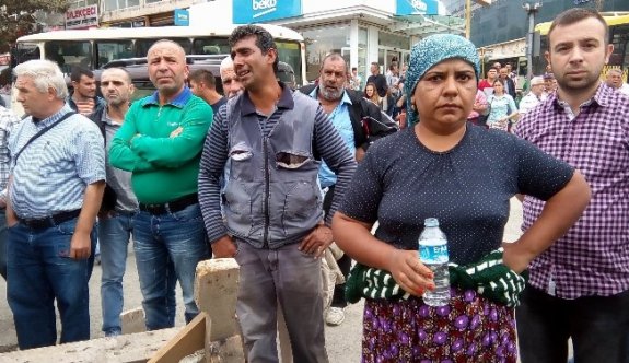 Seyyar balıkçılar ile zabıta arasında arbede