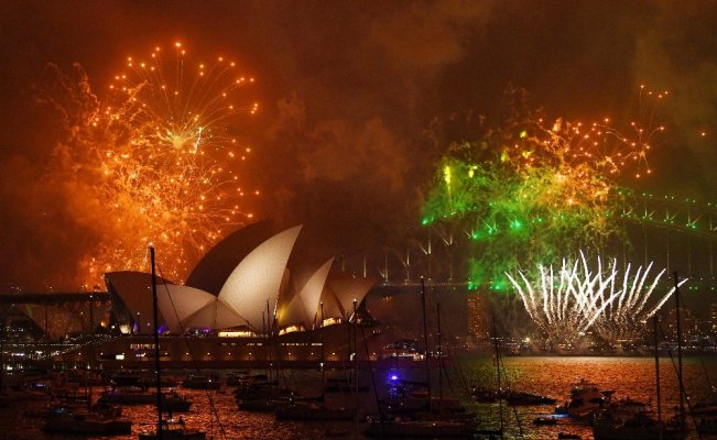 Avustralya’da 2018’e coşkulu karşılama