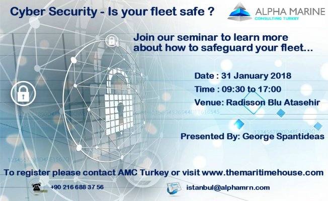 Alpha Marine&#039;den&quot; Siber Güvenlik&quot; Semineri