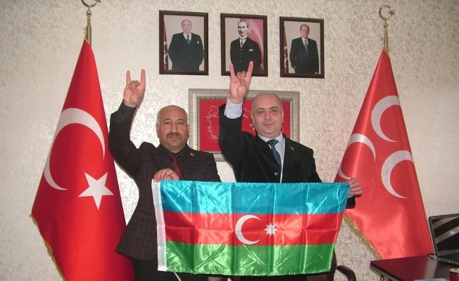 Azerbaycan heyetinden MHP’ye ziyaret