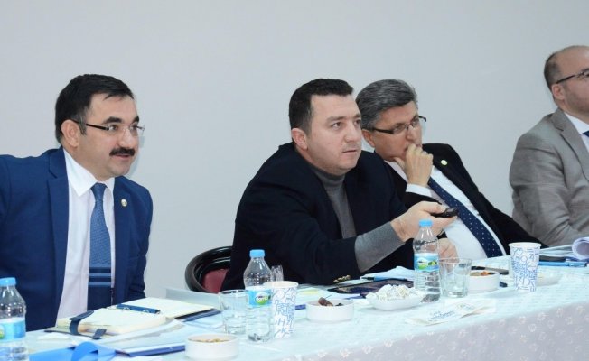 Başkan Bakıcı’nın istişare ve değerlendirme toplantısı