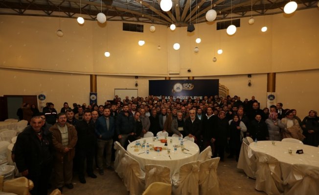 Başkan Dişli, taşeron işçilerle bir araya geldi