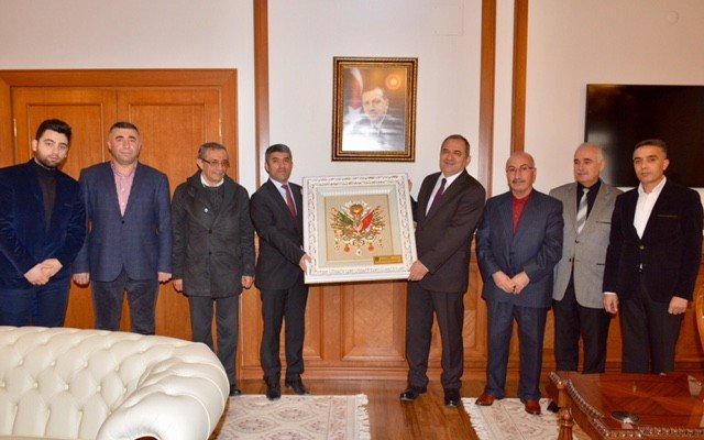 Başkan İnce Vali Kaban’a esnafların sorunlarını anlatarak destek istedi