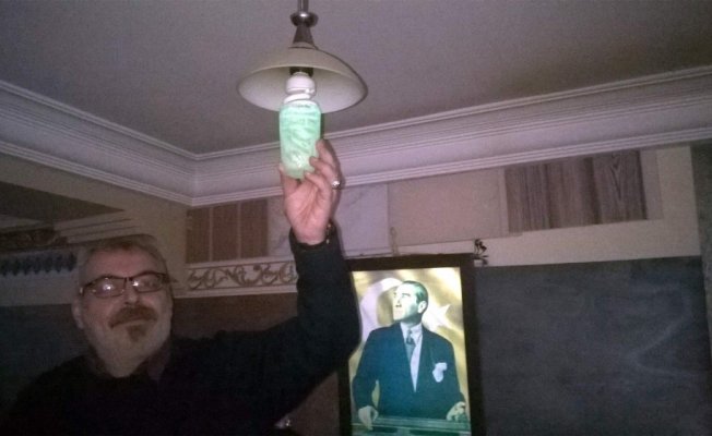 Fosfor karışımıyla karanlığı aydınlattı