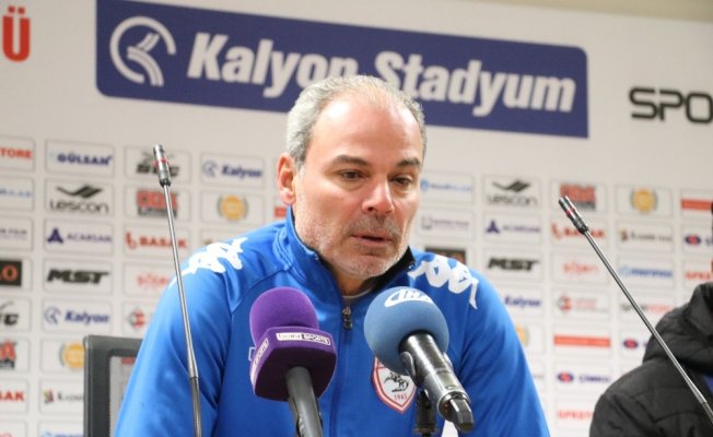 Gazişehir Gaziantep - Samsunspor maçının ardından