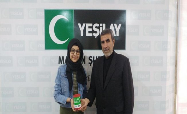 Genç Yeşilaycıdan kampanyaya destek