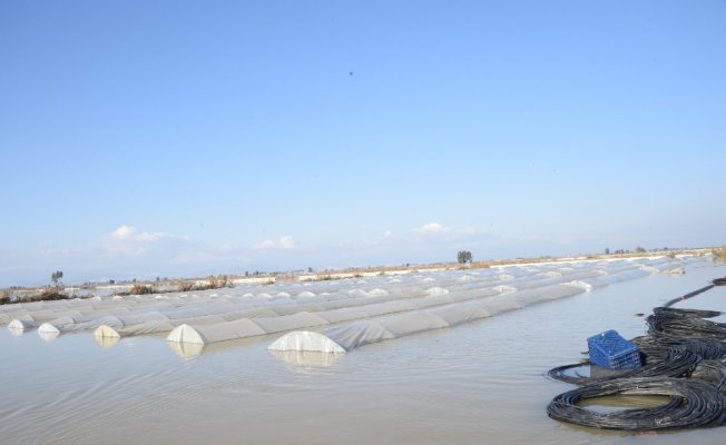 Mersin’de şiddetli yağışların zararı 115 milyon lira