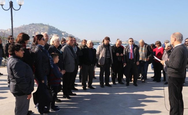Mübadelede hayatını yitirenler Kuşadası’nda anıldı