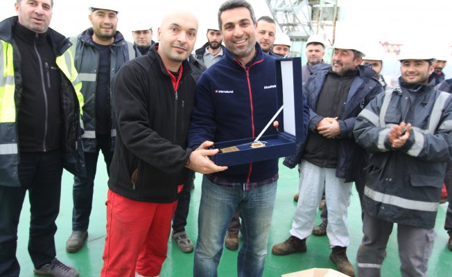 Sefine Shipyard, yeni yüzer havuzunda ilk gemisini ağırladı
