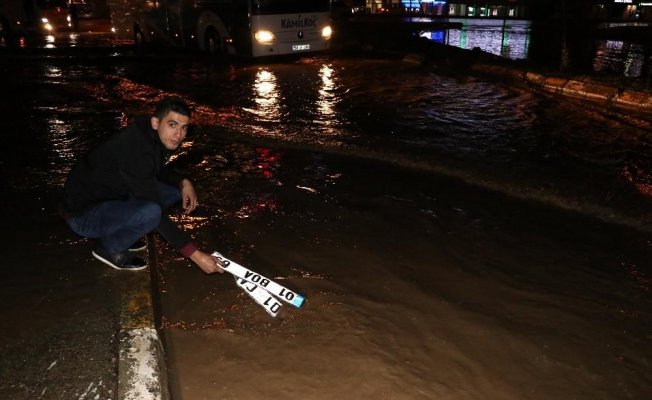 Suyun altında kendi aracının plakasını ararken 12 farklı plaka buldu